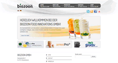 Desktop Screenshot of biozoon.de