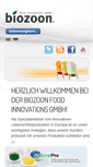 Mobile Screenshot of biozoon.de